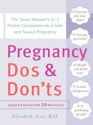 cover image of Pregnancy Do's and Don'ts